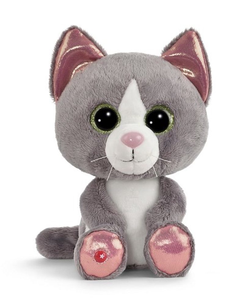 Levně NICI Glubschis plyš Kočka šedá Felinja 25cm, GREEN