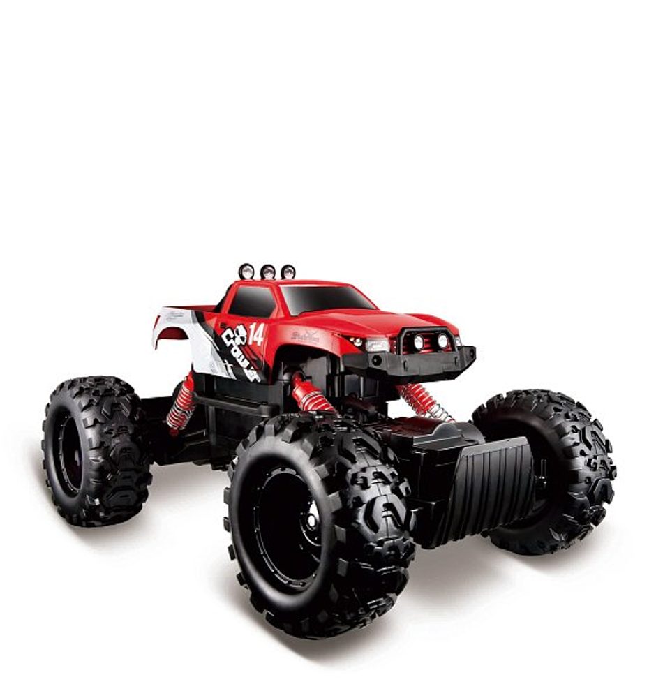 Levně Maisto M. Tech RC, Rock Crawler, červený, 2,4 Ghz