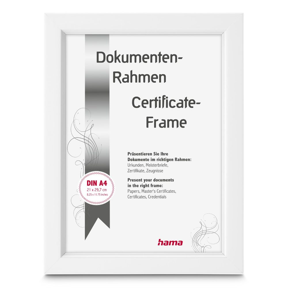 Levně Hama rámeček plastový CHILL, bílá, 21x29,7 cm (formát A4)