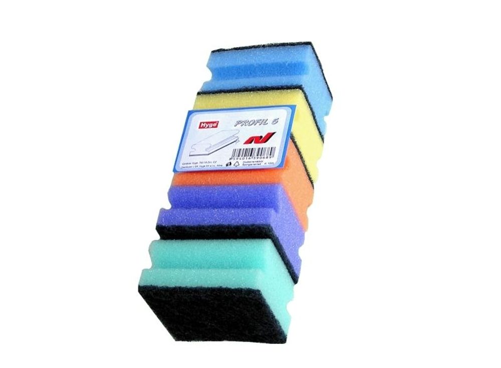 Levně houba 5ks PROFIL 9x7x4,5cm, tvar., kuch.