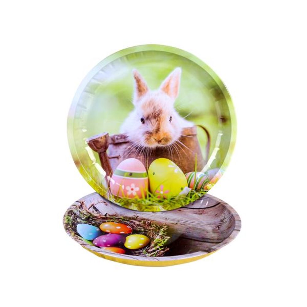 Levně TORO PODNOS PLECHOVÝ MOTIV VELIKONOCE 26X2,5 CM, ASSORT