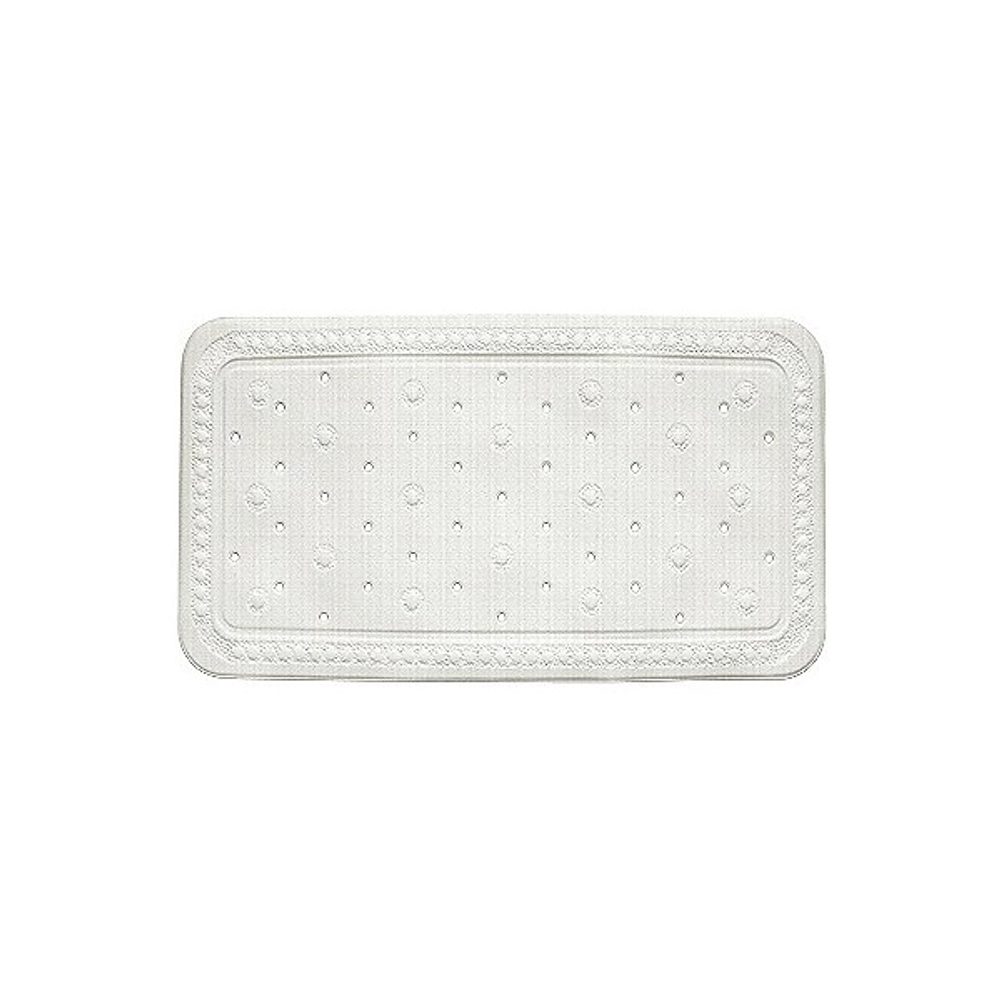 Levně KELA Vanová podložka KRETA PVC bílá 72x36cm KL-22361