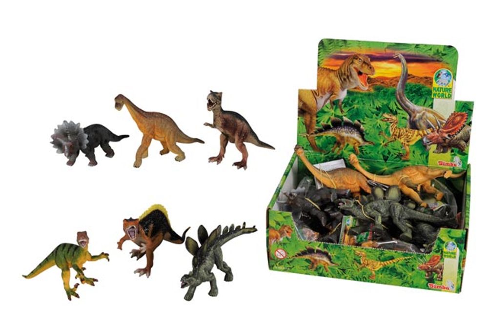 Levně Simba Figurka dinosaura 14-16cm, 6druhů, DP12