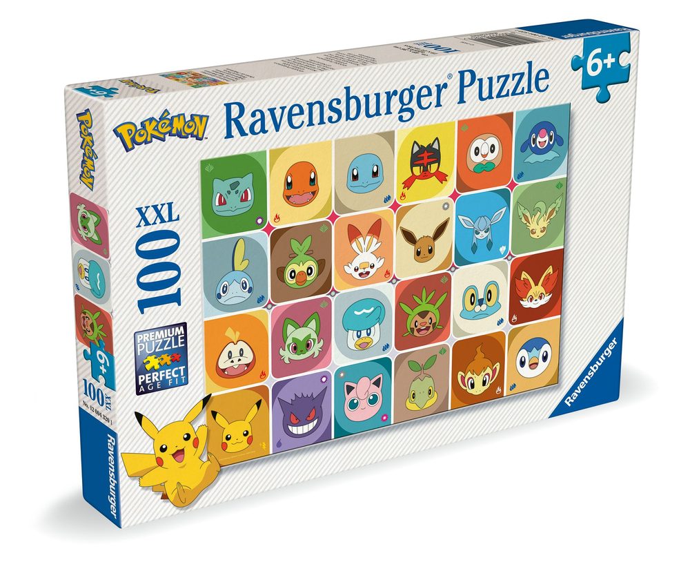 Levně Pokémon 100 dílků