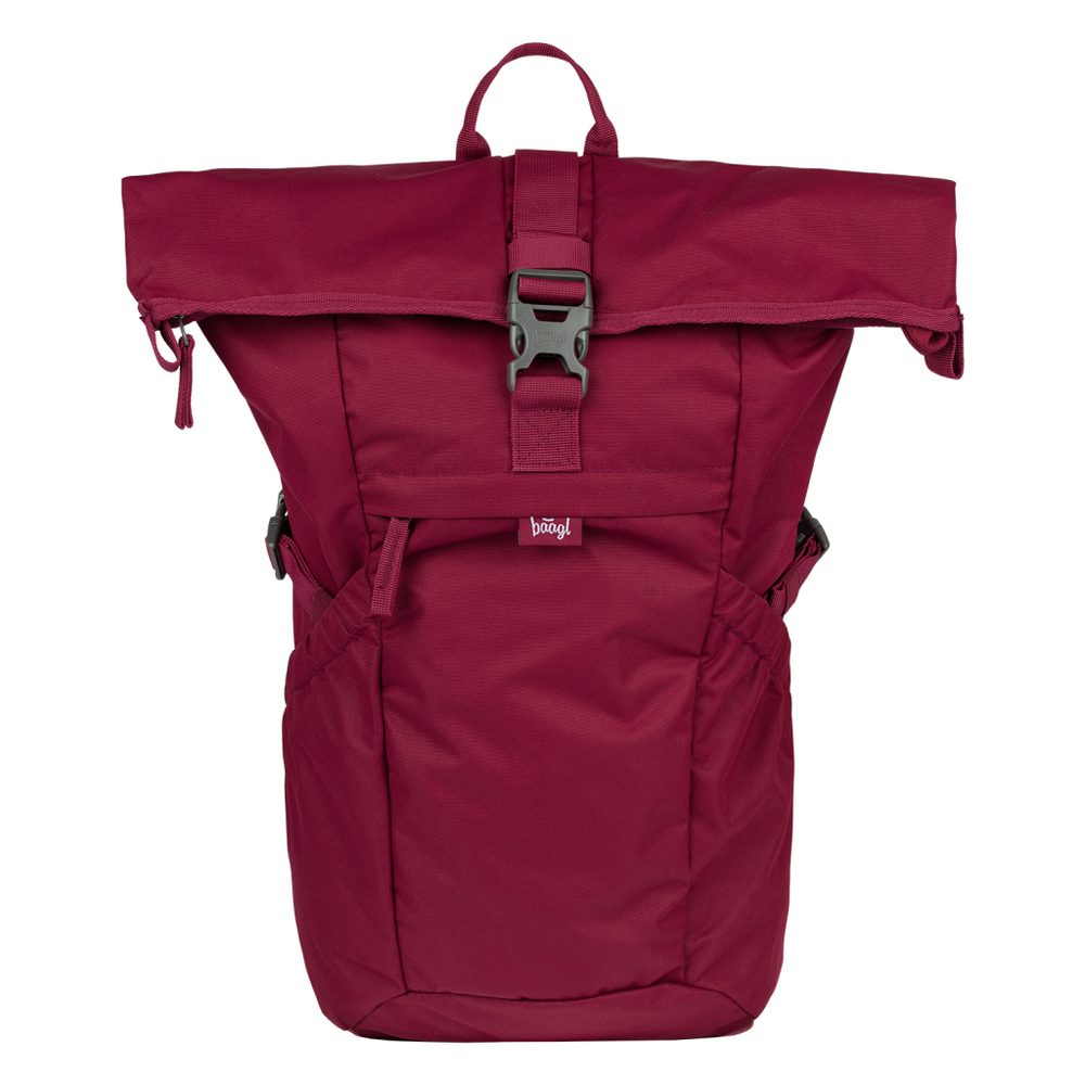Levně BAAGL Batoh Roll Burgundy GRS