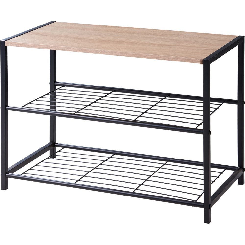 STORAGE SOLUTIONS Botník kovový 2 police 63 x 30 x 43 cm KO-BA3000030