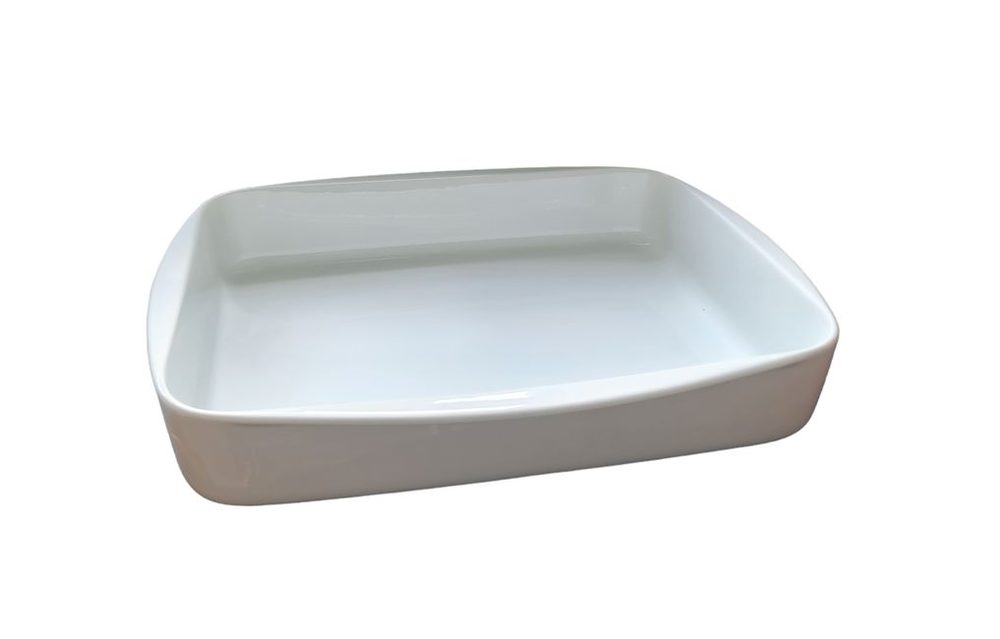Levně mísa 36x29x6,0cm, LEGIO hladká, zapék.,bílý čs.porcelán