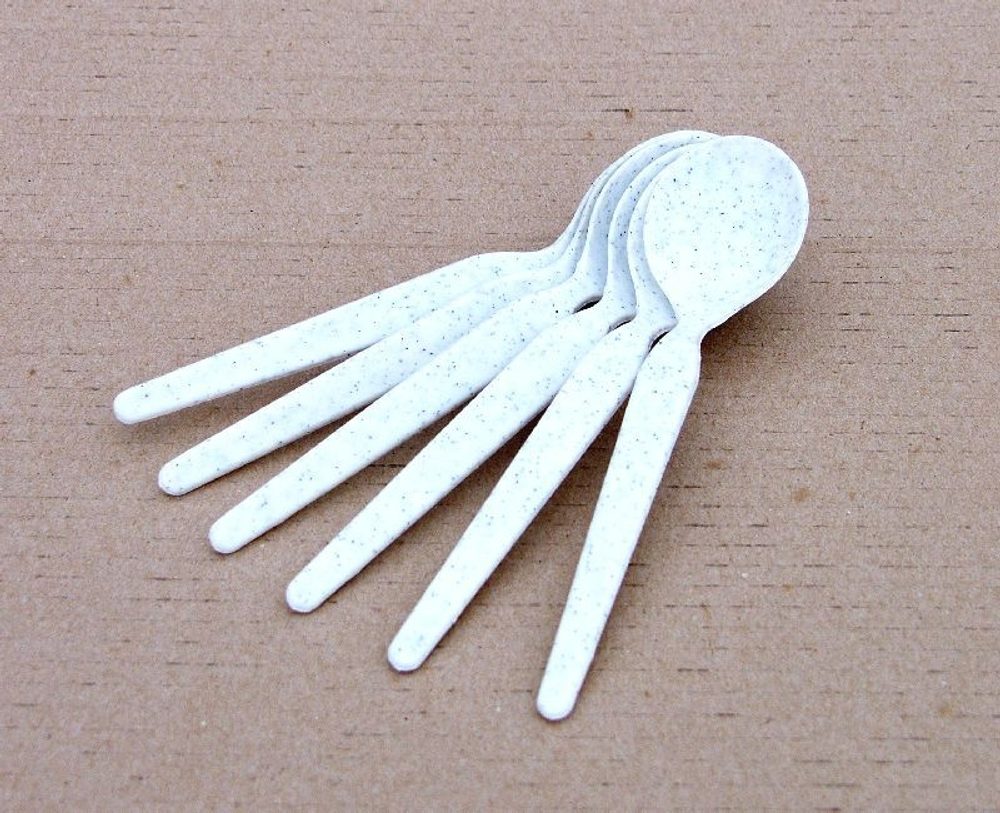 Levně lžíce 6ks turistická 16,5cm, plast