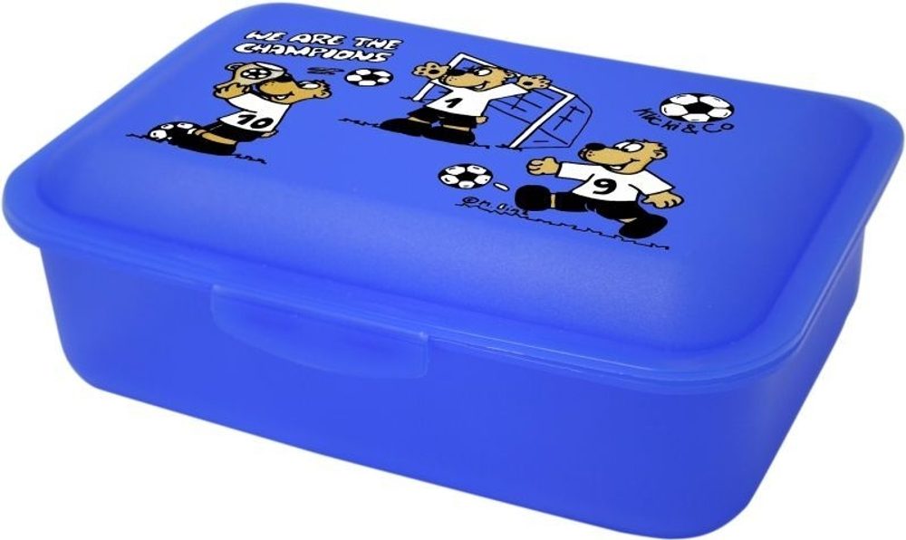 Levně box 0,80l střední+potisk, klick uz., 16x11x5,5cm, plast