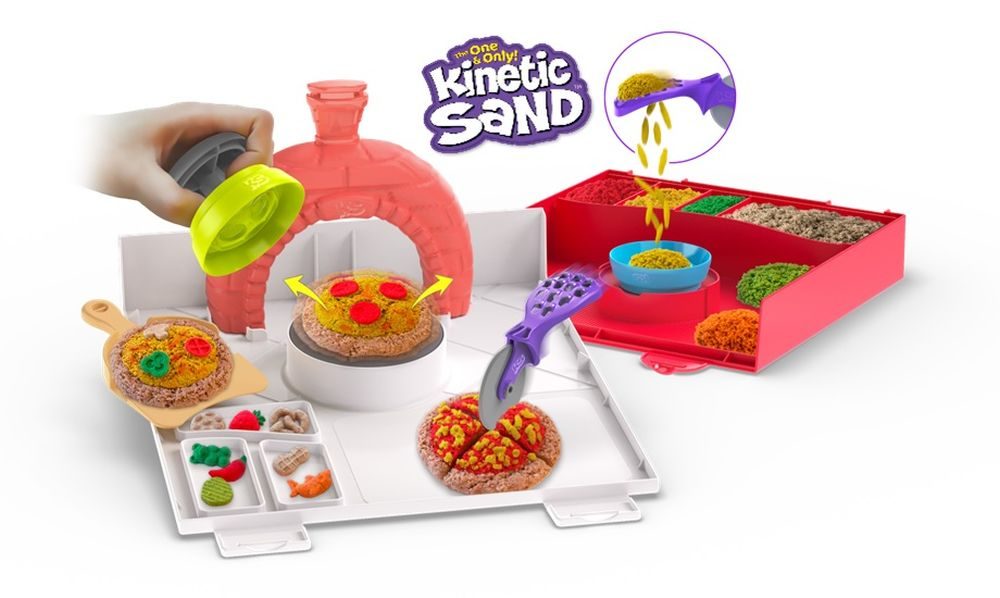 Levně KINETIC SAND VÝROBA PIZZY