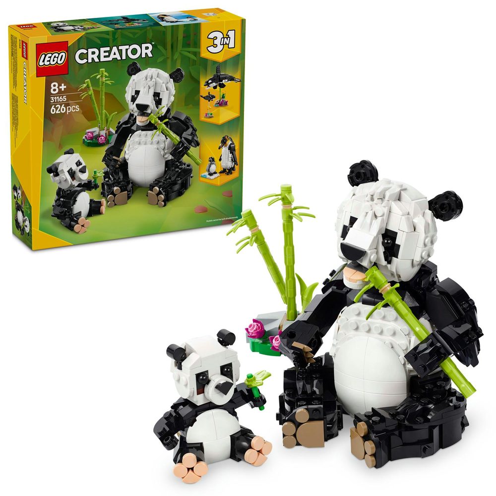 Levně Divoká zvířata: Pandí rodinka