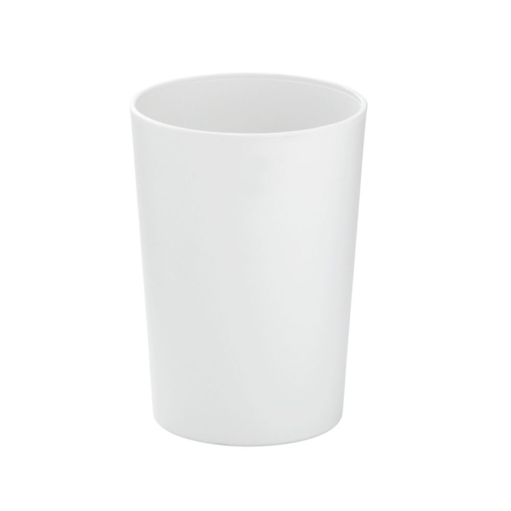Levně KELA Pohár MARTA plastik bílá H 11cm / Ř 8cm KL-24191