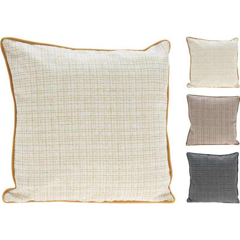 Levně HOMESTYLING Polštář dekorační 45 x 45 cm béžový KO-AAE821810bezo