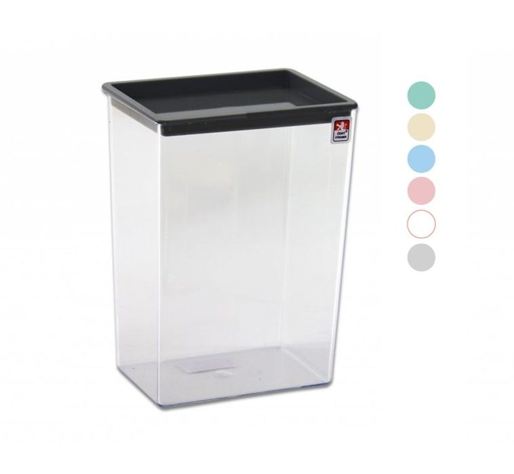 Levně krabice-dóza vys.1500ml, mix barev, plast