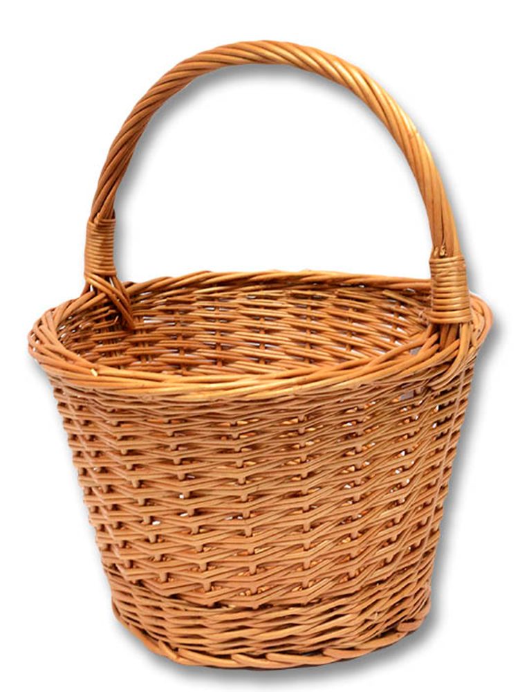 Levně koš TRHÁČEK d30,v.24cm,velký proutěný