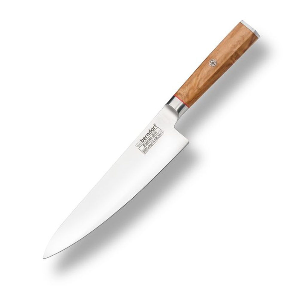 Levně nůž 20cm CHEF´S kuch., TAKUMI LINE, BERNDORF, NR/oliv.dřevo