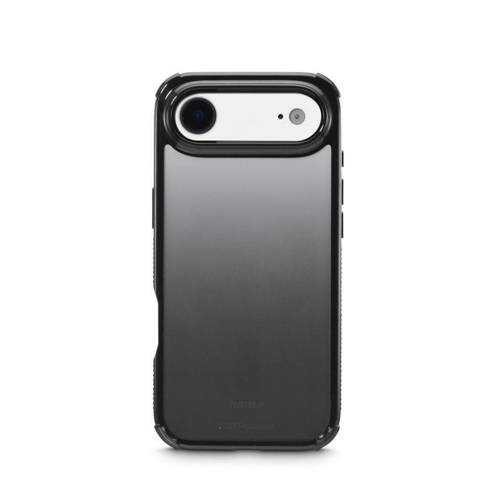 Hama Extreme Protect, kryt pro Apple iPhone Air, materiál D3O®, průhledný černý