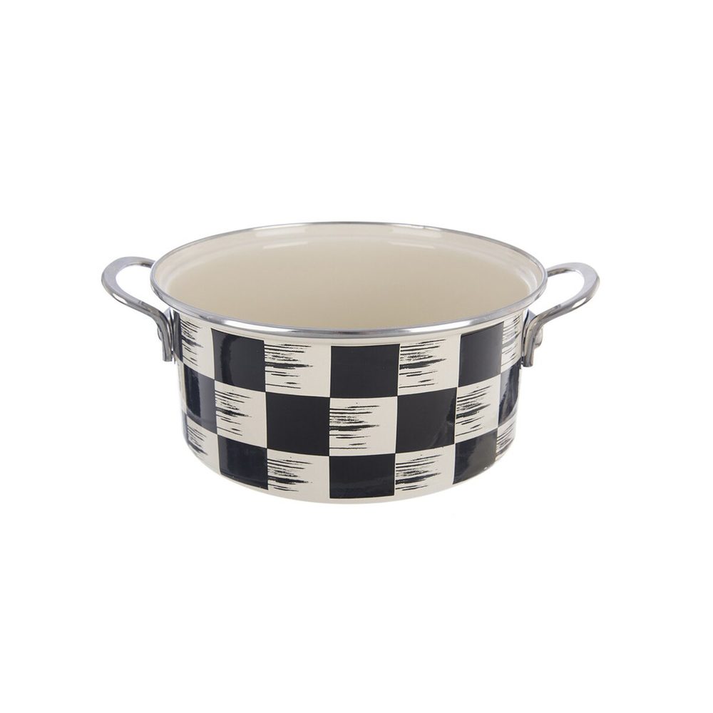 Levně Kastrol ŠACHOVNICE Lem 3 l