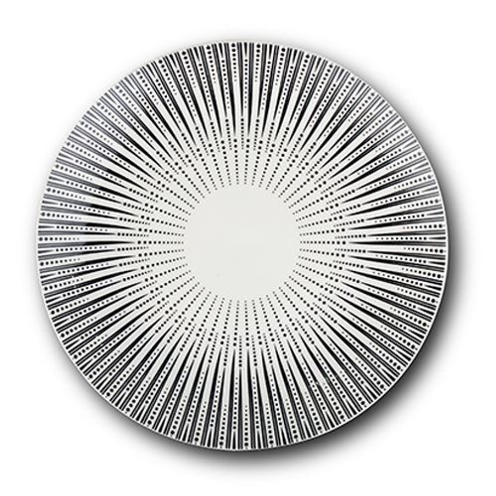 Levně talíř d27,0cm mělký, IRIS, porcelán