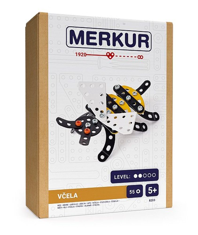 MERKUR - Stavebnice Merkur - Broučci - Včela