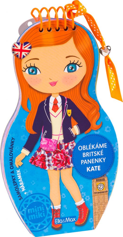 Levně Presco Group Oblékáme britské panenky - KATE