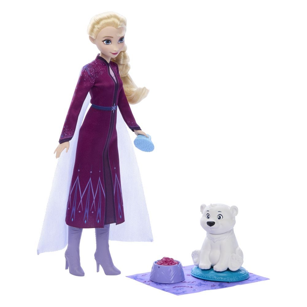 Levně FROZEN panenka - ELSA s ledním medvěm