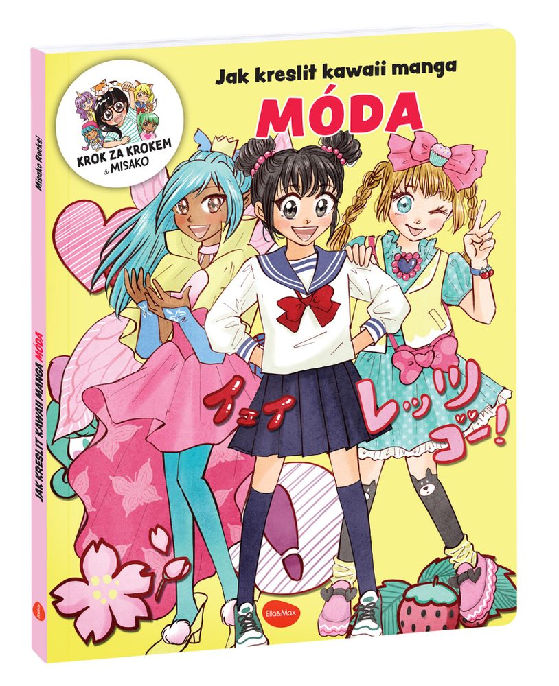 Levně Jak kreslit KAWAII MANGA: MÓDA – Krok za krokem s MISAKO