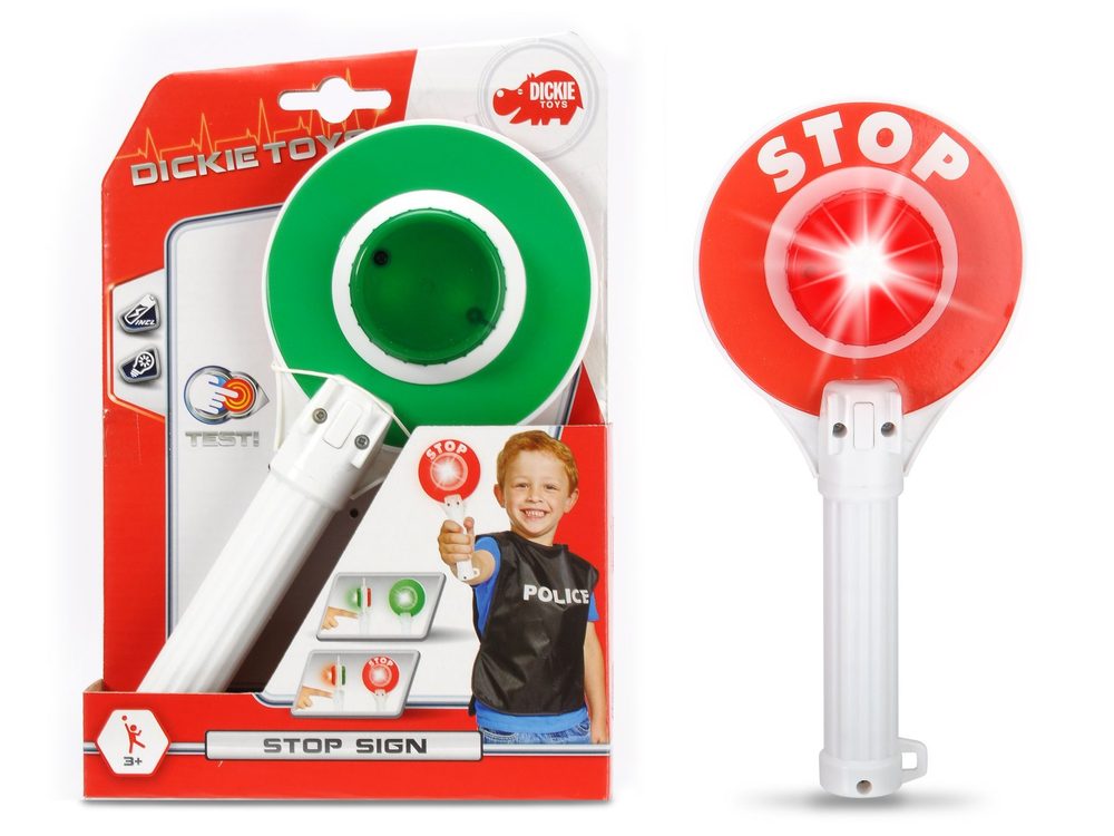 Levně Dickie Policejní terč 25 cm, na baterie