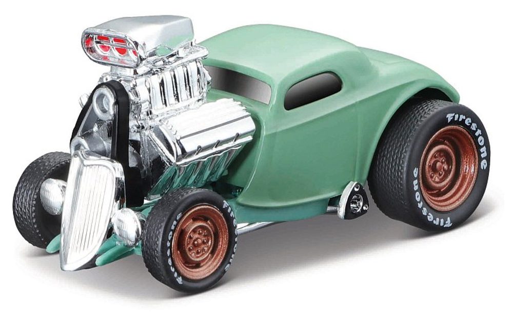 Levně Maisto - Muscle Machines - 1933 Ford 3W Coupe, 1:64