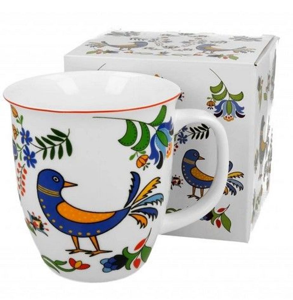 Levně hrnek 650ml KASHUBIAN BIRD, DB, porcelán