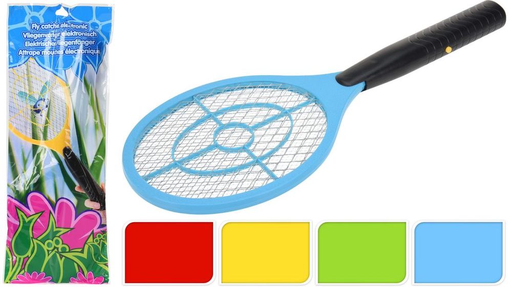 Levně plácačka na mouchy elektrická, 4barvy