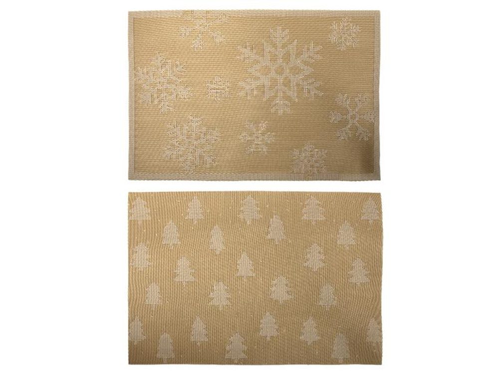 Levně HIT PROSTÍRÁNÍ VÁNOČNÍ 30X45 CM, POLYESTER, ZLATÁ