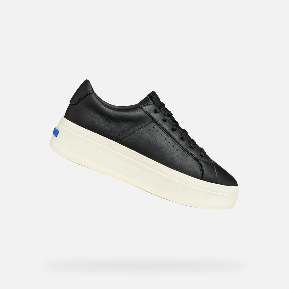 Černé dámské tenisky Geox Gxcp-03 - 35