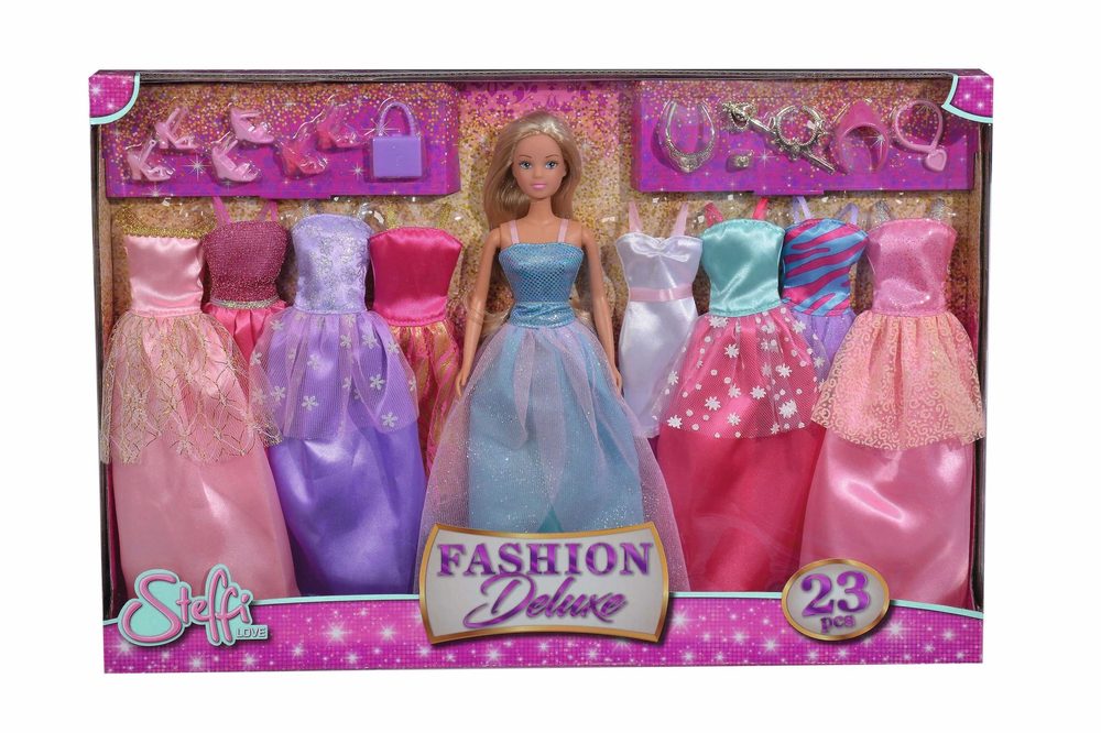 Levně Simba Panenka Steffi Fashion Deluxe