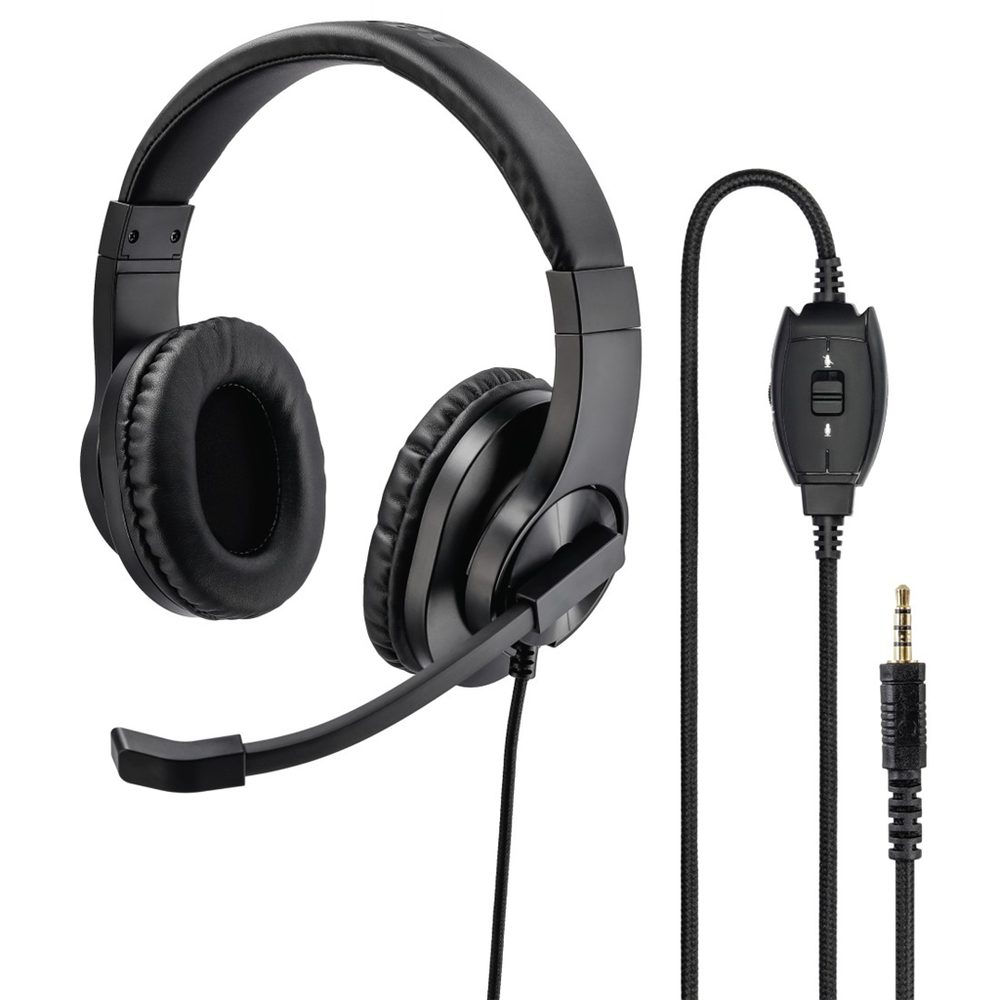 Levně Hama PC headset HS-350, stereo, černý