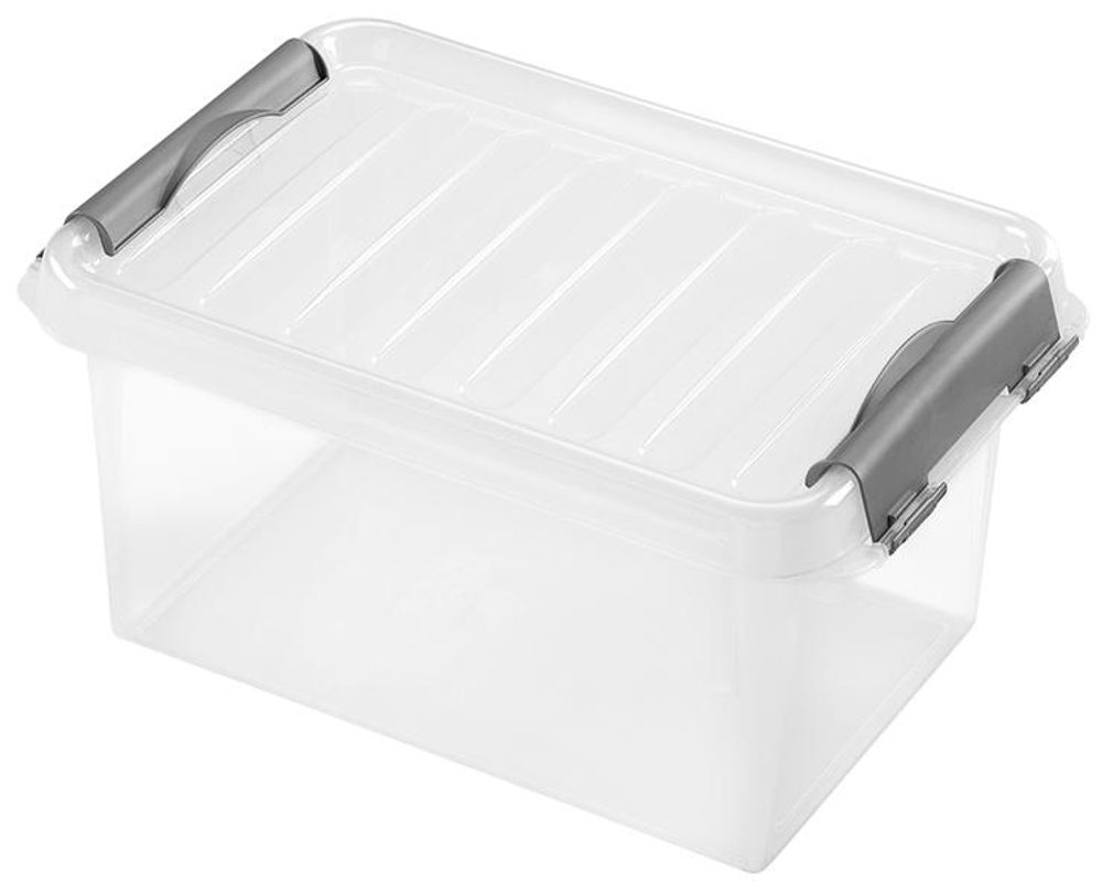 Levně heidrun BOX ÚLOŽNÝ S VÍKEM 4L, PLAST, 27,5X18,5X13 CM