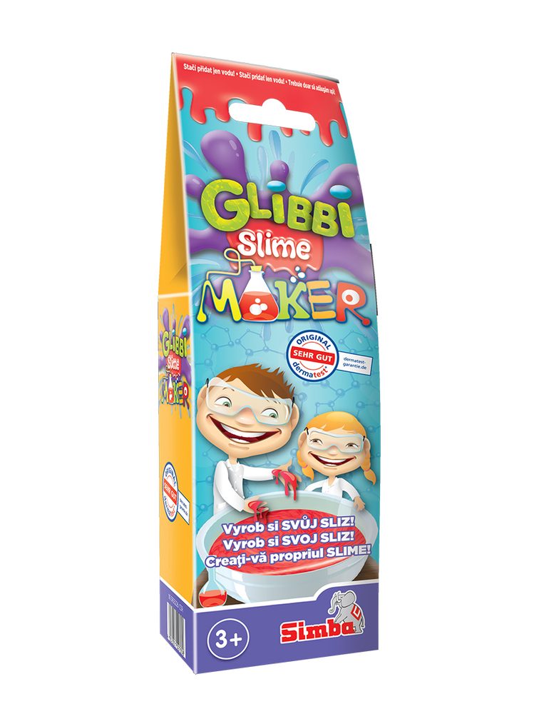 Levně Simba Glibbi Slime Maker, 3 druhy, DP16