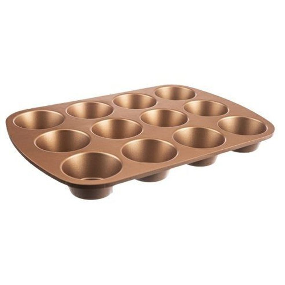 Levně forma na 12ks MUFFINY d7cm, MARISSA, 36x25,5x3,5cm, kov