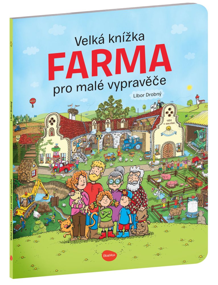 Presco Group Velká knížka FARMA pro malé vypravěče