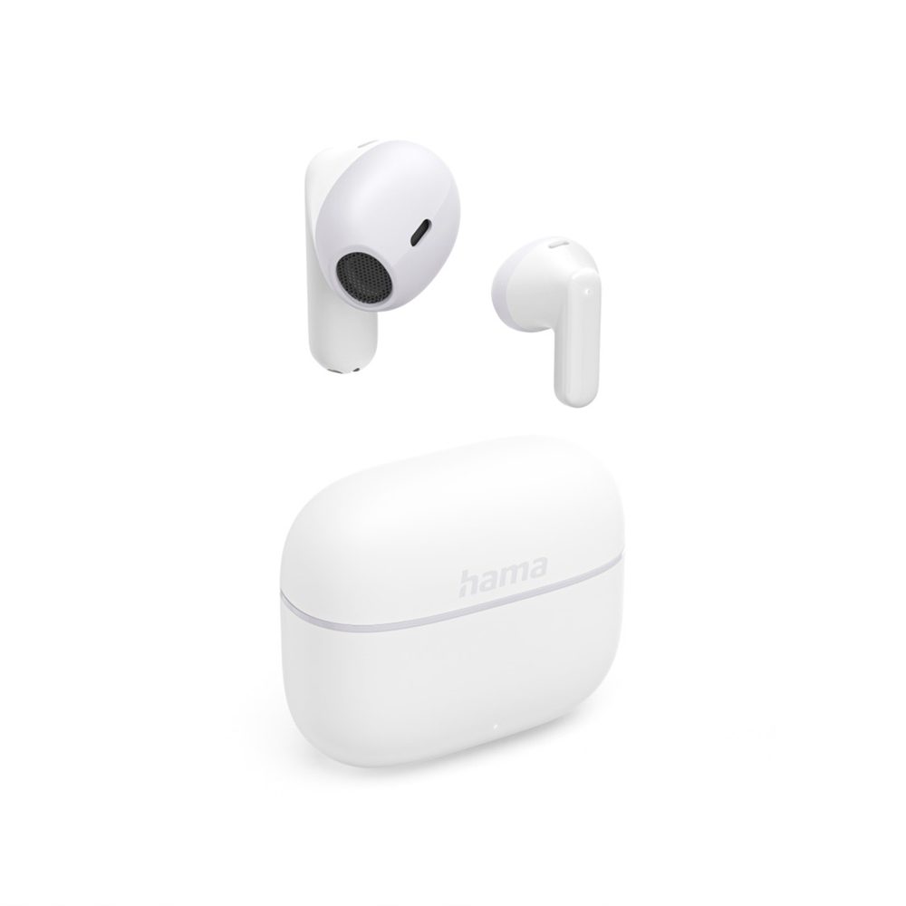 Levně Hama Bluetooth sluchátka Freedom Light II, pecky, bílá