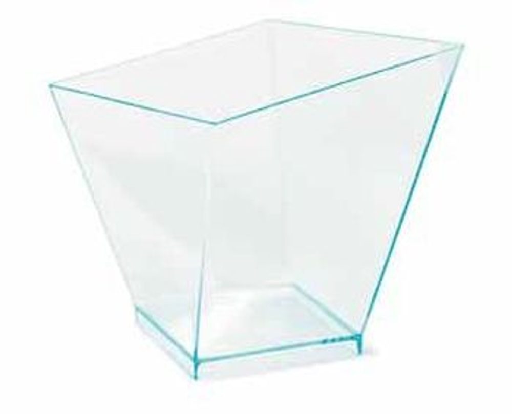 Levně pohárek 180ml 4boký Charme 72x72x76mm,plast