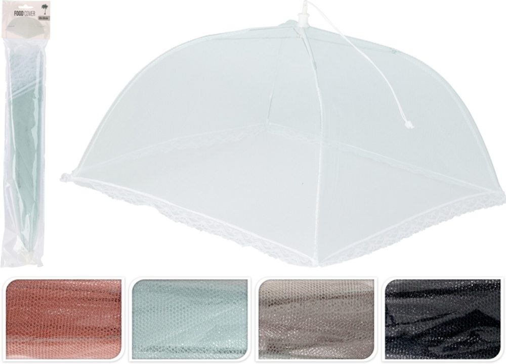 Levně kryt 30x30cm DEŠTNÍK, 4 PASTELOVÉ barvy, textil