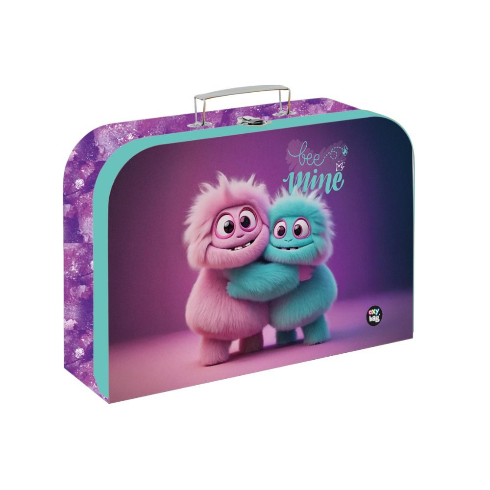 Levně Kufřík lamino 34 cm Monster