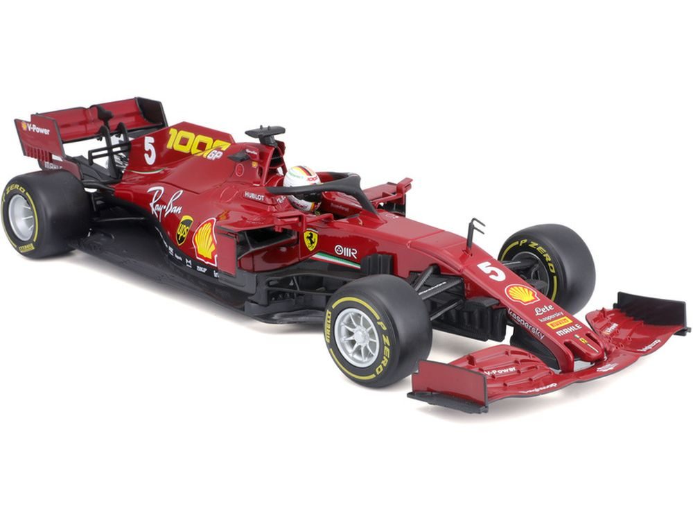 Levně Bburago 1:18 Ferrari Racing F1 2020 - Austrian GP - SF1000 nr.5 Sebastian Vettel