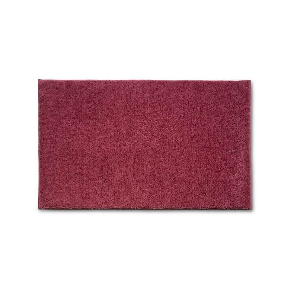 Levně KELA Koupelnová předložka Maja 100% polyester malinovo červená 80x50x1,5cm KL-23577