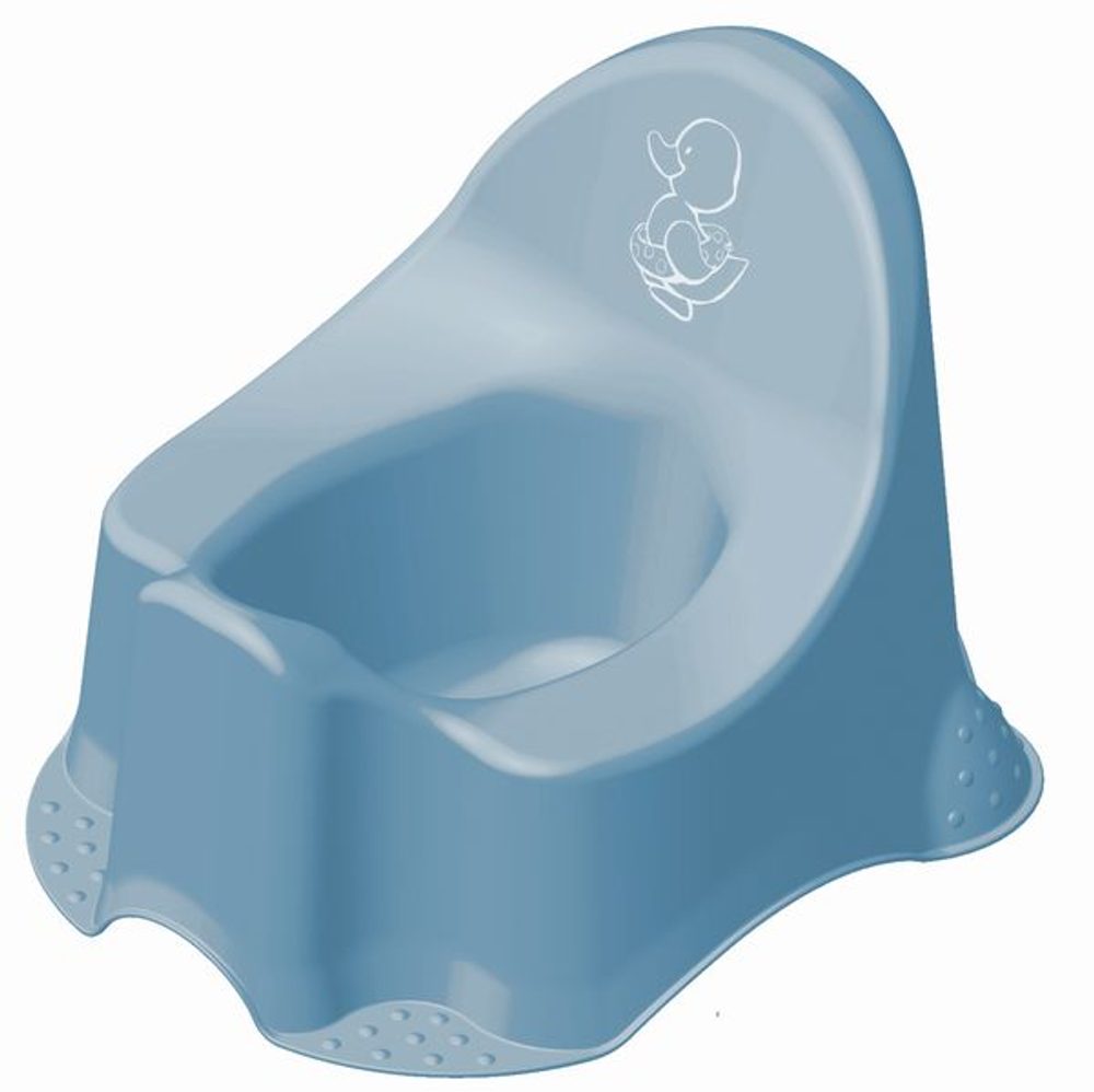 Levně nočník 30x25x22cm FRANEK, sever.modrý, plast