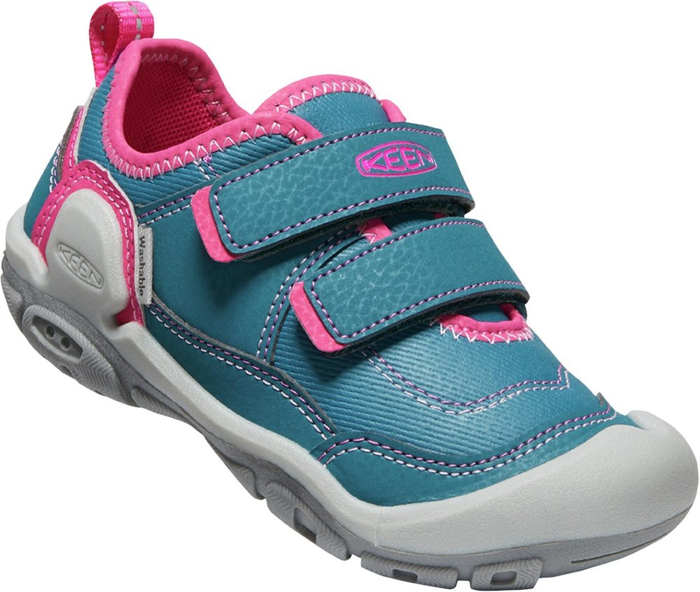 Levně KEEN KNOTCH HOLLOW DS YOUTH blue coral/pink peacock - 36