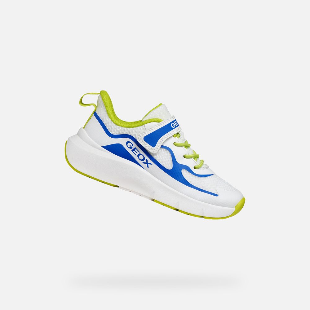 Levně Bílé chlapecké tenisky Geox Pro-Ran - 24