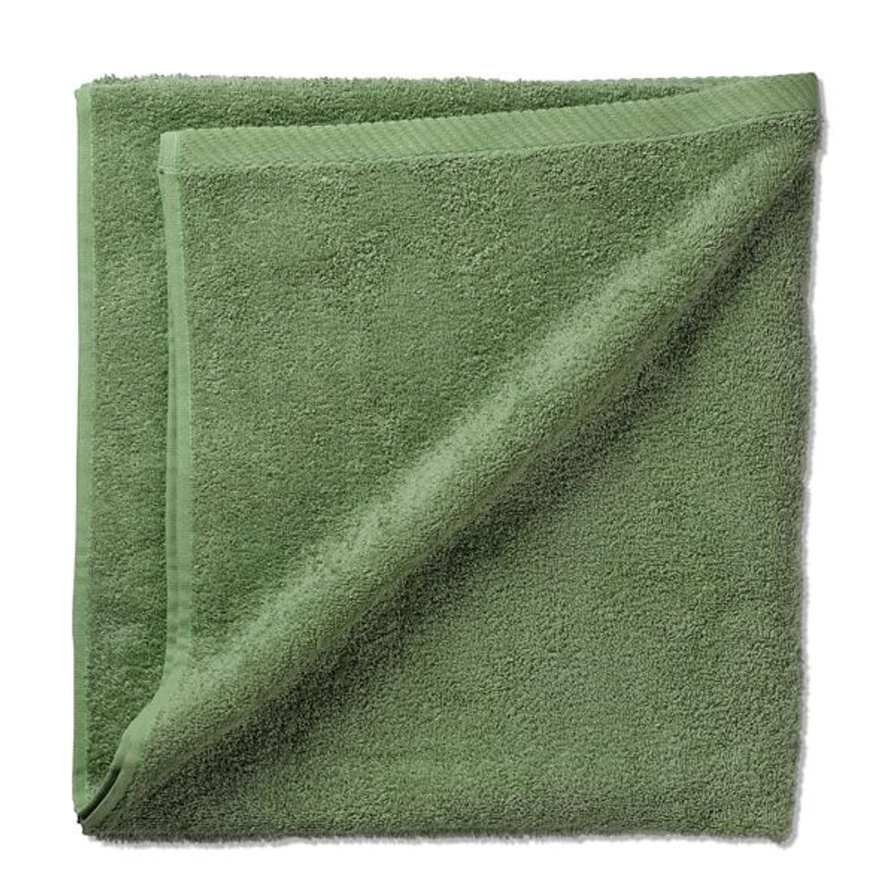 Levně KELA Osuška Ladessa 100% bavlna mechově zelená 70,0x140,0cm KL-24591