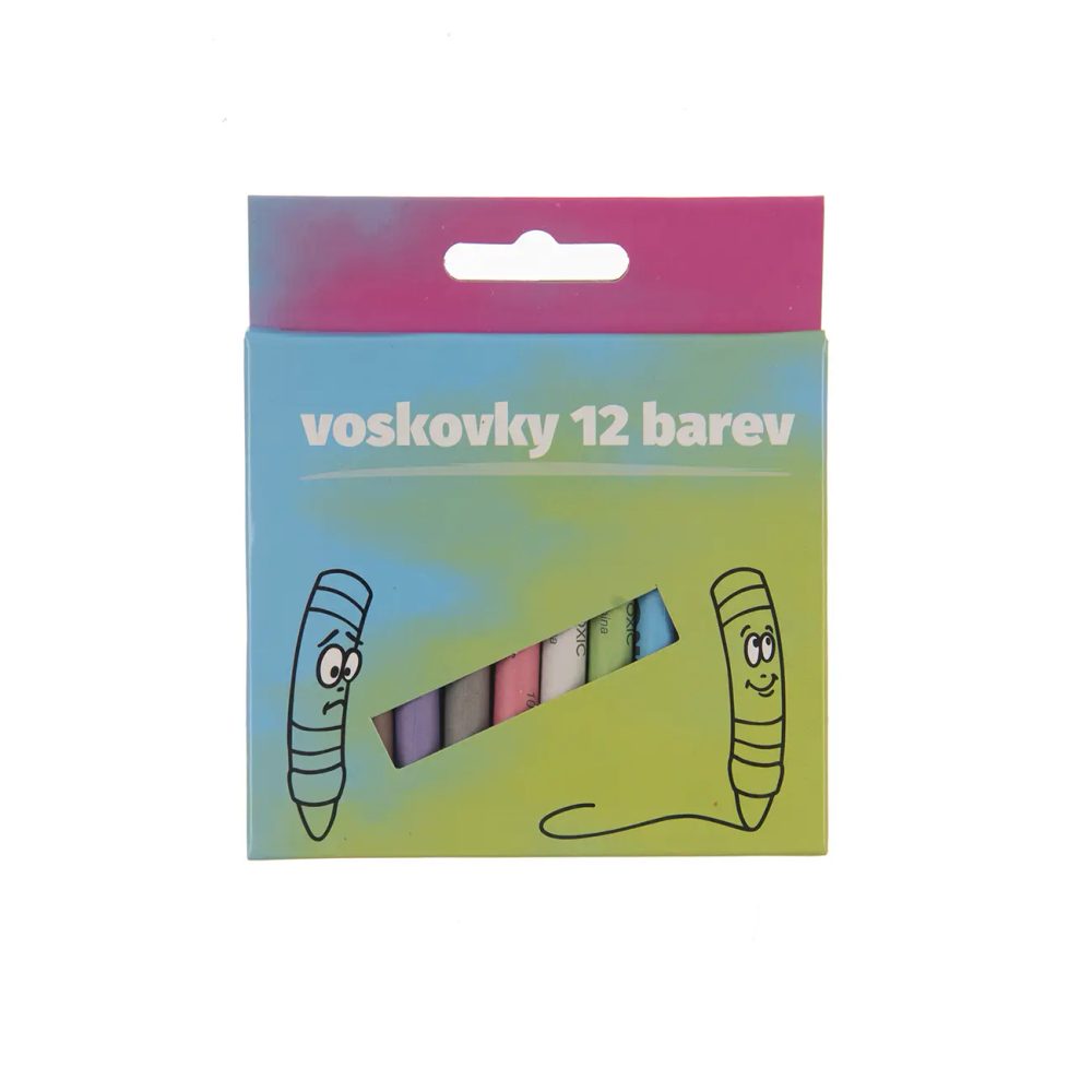 Levně I Voskovky 12 barev